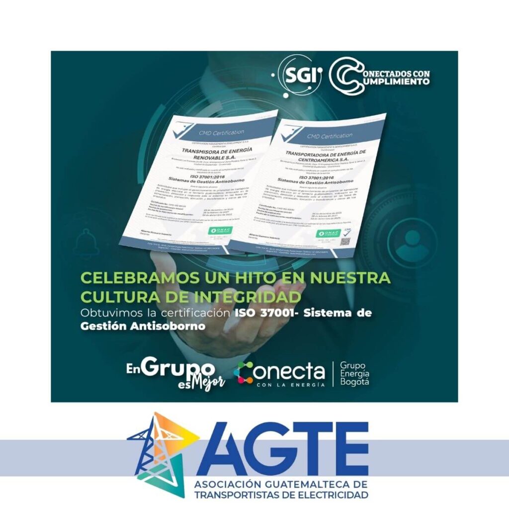 Este logro refleja un compromiso sólido y verificable con la transparencia, la ética y el cumplimiento, consolidando la integridad como un eje central de su forma de operar